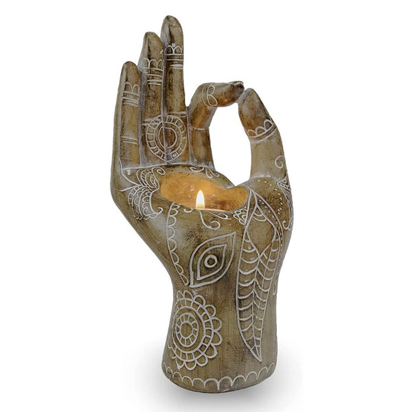 Buddha Yoga Candle Holder