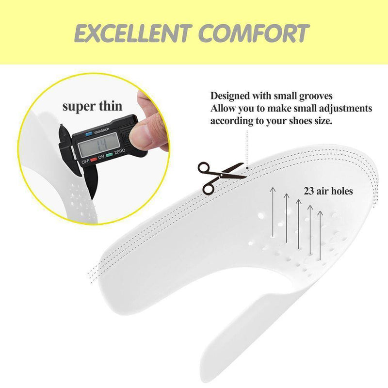 Sneaker Shields Protector Against Shoe Creases - 2 Pairs