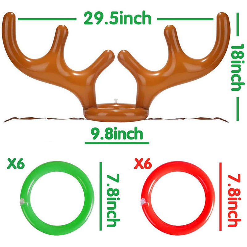 Reindeer Antler Ring Toss Game for Xmas Party